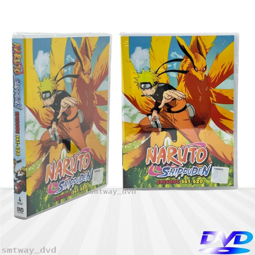 NARUTO SHIPPUDEN ( BOX 4 ) - ANIME TV SERIES DVD ( 401-500 EPS ) (ENG DUB)