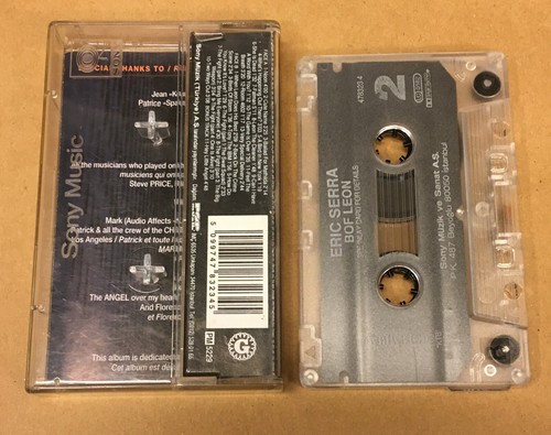 LEON SOUNDTRACK ERIC SERRA (1995) CASSETTE MADE IN TURKEY - Picture 2 of 2