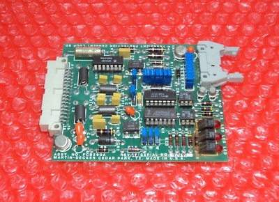 Martin-Decker ASSY PCB290A Rev.AA Transient Protection Current Loop BD. PBO290A