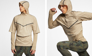 nike therma running jacket