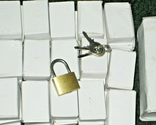 57 X Small Locks w/Keys, Mini Padlock 