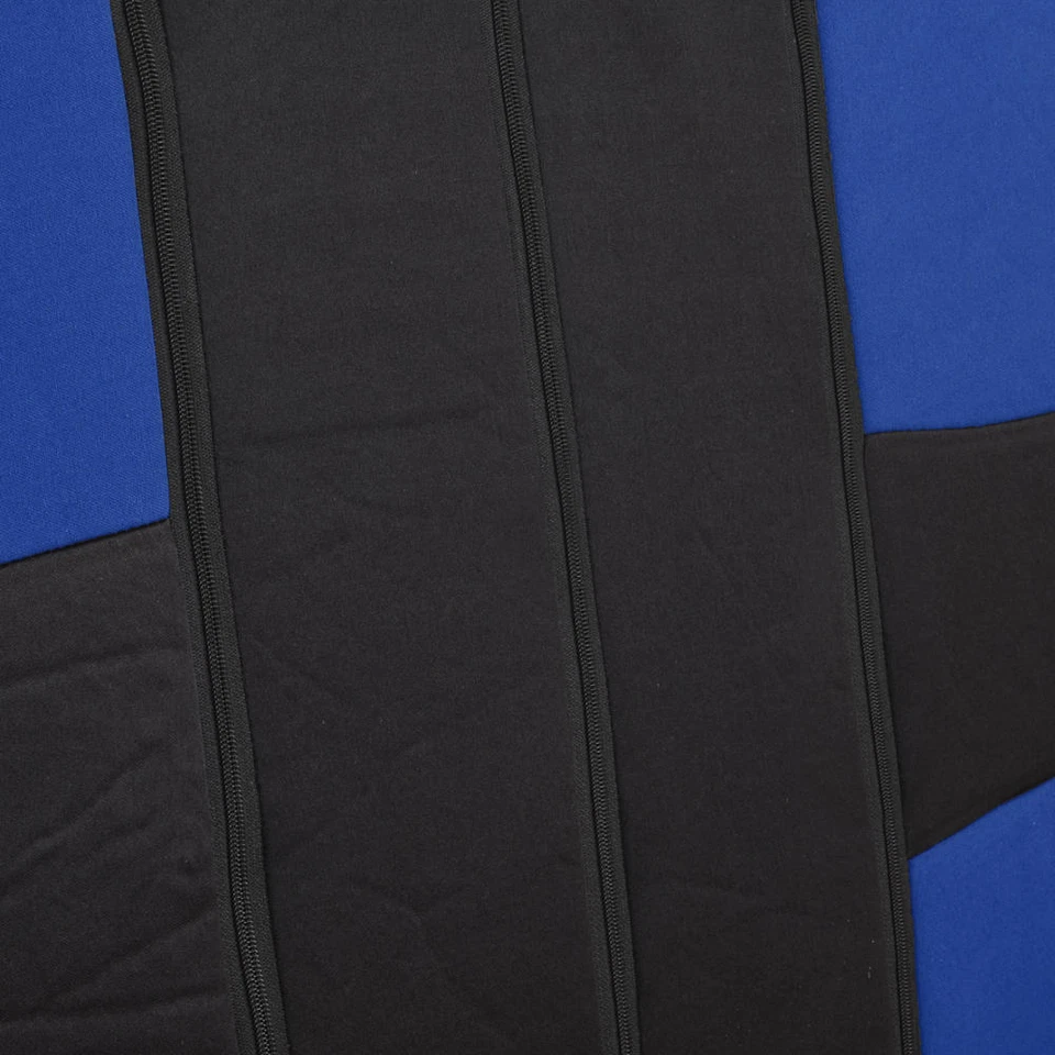 Fundas de asiento de coche para Ford Focus 2 tonos azul y negro con banco dividido Foto 4 de 4