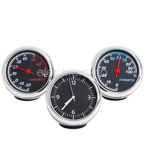 3-in-1 Car Vehicle Dashboard Thermometer Hygrometer Hike Compass Navigation Tool - Picture 14 of 20