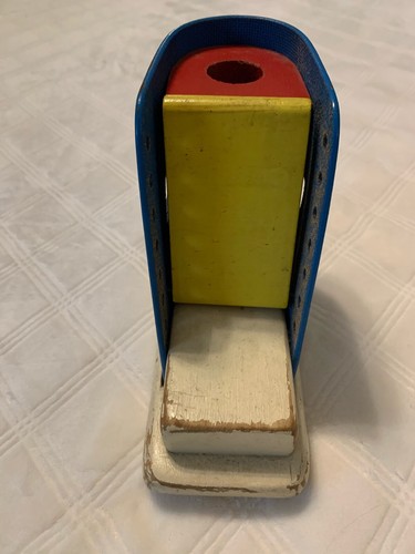 Antique Wooden Playschool Old Lady who Lived in a Shoe Toy - Picture 3 of 7