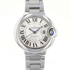 Cartier Ballon Bleu Silver Unisex Adult Watch - W6920087 for sale 