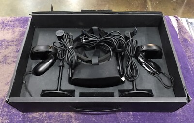 Oculus Rift S PC-Powered VR Gaming Set w/ Controllers & Stands!