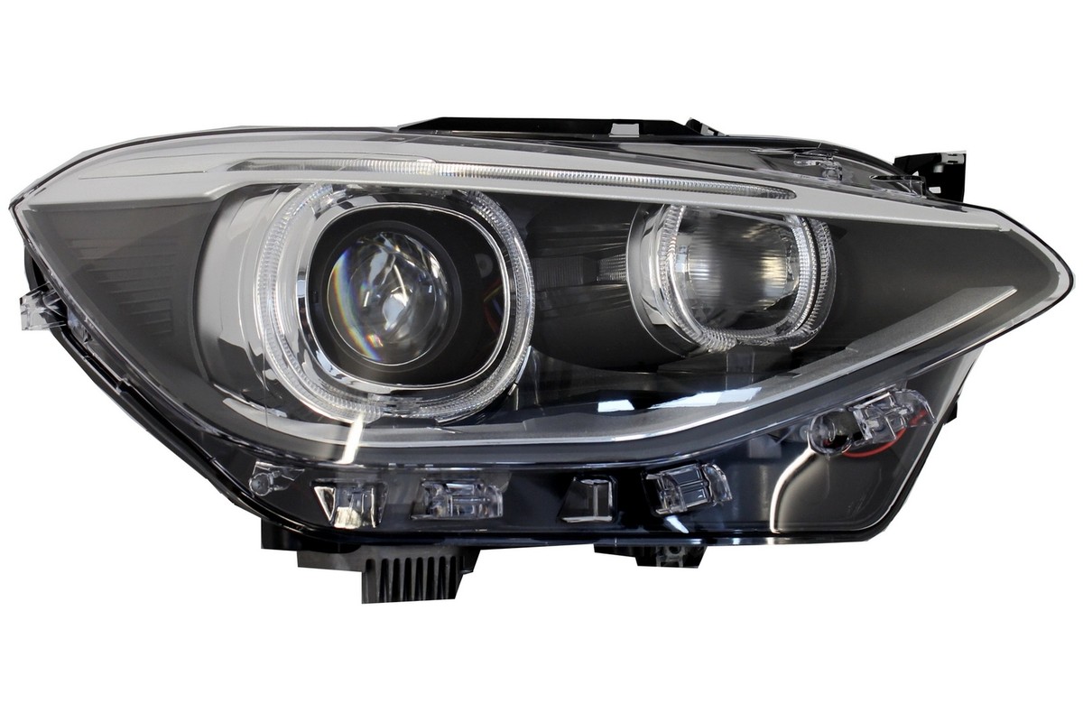 Xenon Scheinwerfer Set Für BMW X5 E53 1999-2003 - Angel Eyes In Schwarz | Plug & Play