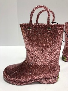 rose gold rain boots