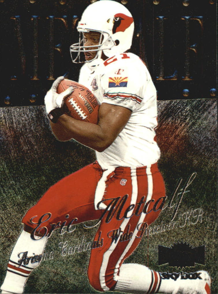 1999 Metal Universe Football Card #155 Eric Metcalf