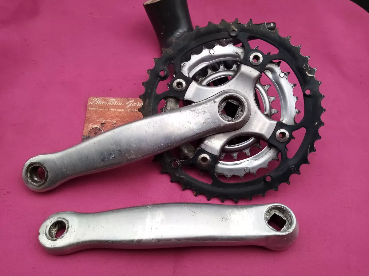 RETRO MTB MARIN CRANKSET ALLY CPI AL 4 TRIPLE 42 32 22T 175mm BIKE BIKE PEDAL