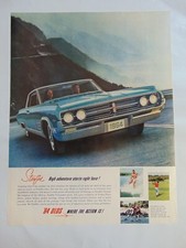 1964 Oldsmobile Starfire Automobile Vintage Print Ad 1964 Oldsmobile Starfire Automobile Vintage Print Ad
