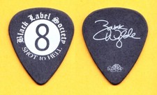 Black Label Society Zakk Wylde Shot To Hell Guitar Pick BLS - 2008 Tour