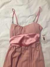 Christmas/party dress Salmon/Pink NWT Size Small Made In The USA