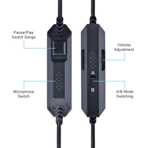 2M Gaming Headset Audio Cable Aux Lead Volume Control for Astro A10 A40 A30 A50 - Picture 7 of 7