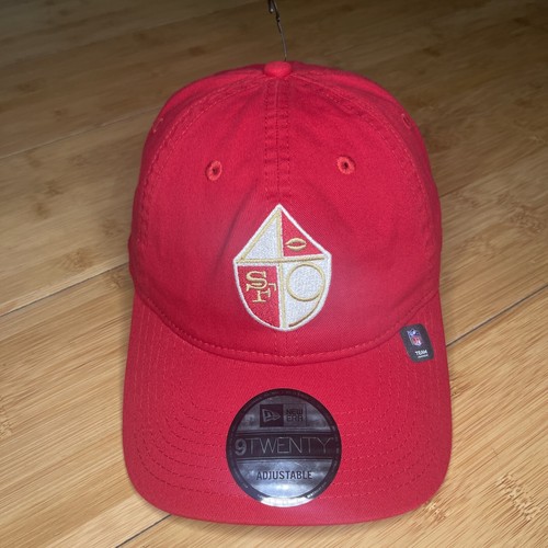 New Era 9TWENTY San Francisco 49ers Core Classic Red Retro ALT Dad Cap Hat Strap