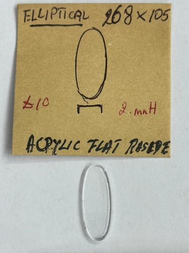 Vintage OVAL-ELLIPSE Watch Shape Glasses -Varied Sizes - 第 5/40 張圖片
