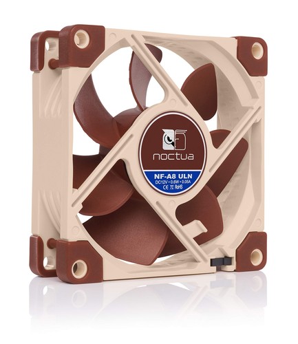 NF-A8 ULN Ventilateur Ultra Silencieux 3 Broches 80 mm Marron - Picture 2 of 7