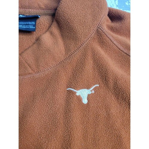 2818 Vintage Pro-Edge University of Texas UT Longhorns Fleece Pullover XL - Picture 3 of 8