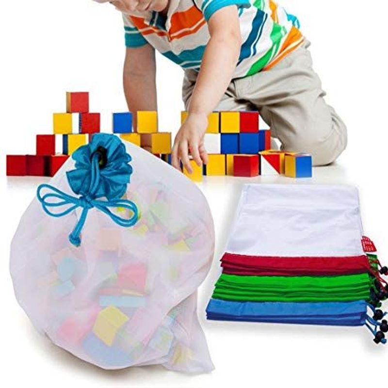 Brotrade Reusable Mesh Produce Bags Washable Eco Friendly for for sale