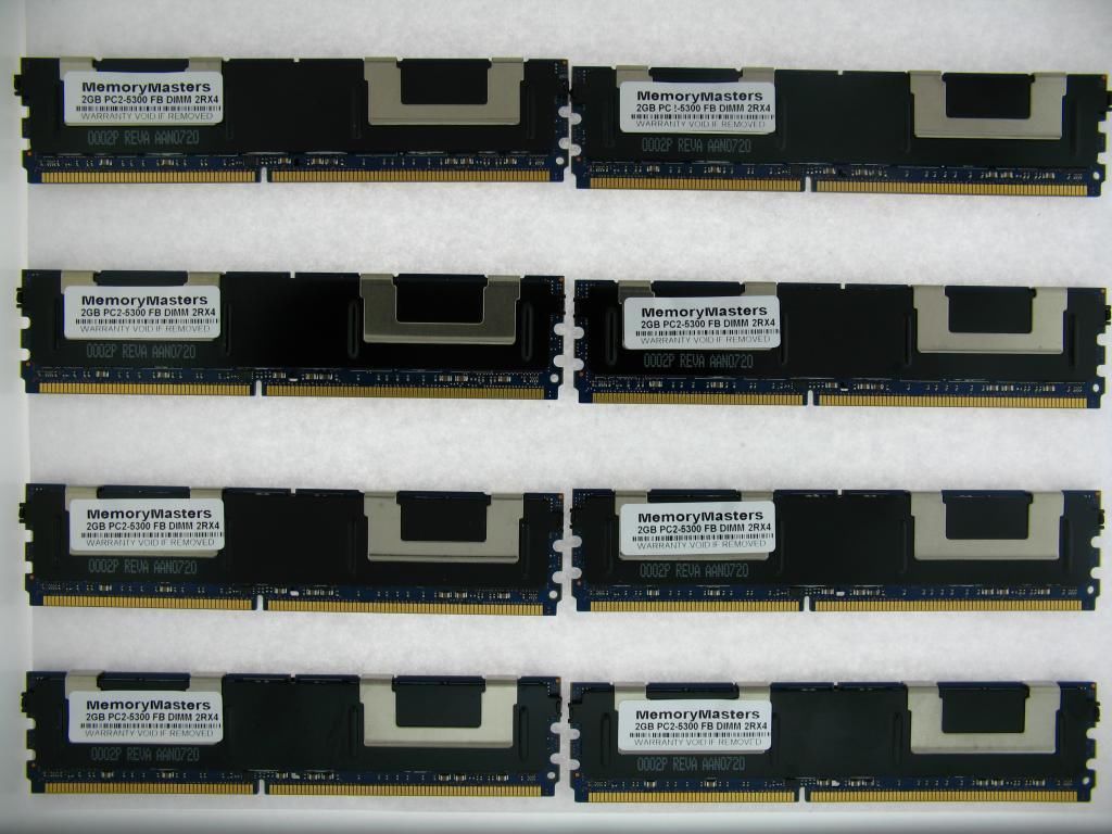 NICHT Für PC! 16GB (8X2GB) PC2-5300 ECC FB DIMM Für HP Workstation
