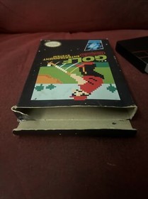 Golf Nintendo Entertainment System 1985 Cartridge Dust Sleeve NES Grey