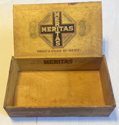 Meritas Cigar Box Vintage Manila Philippines Perfectos