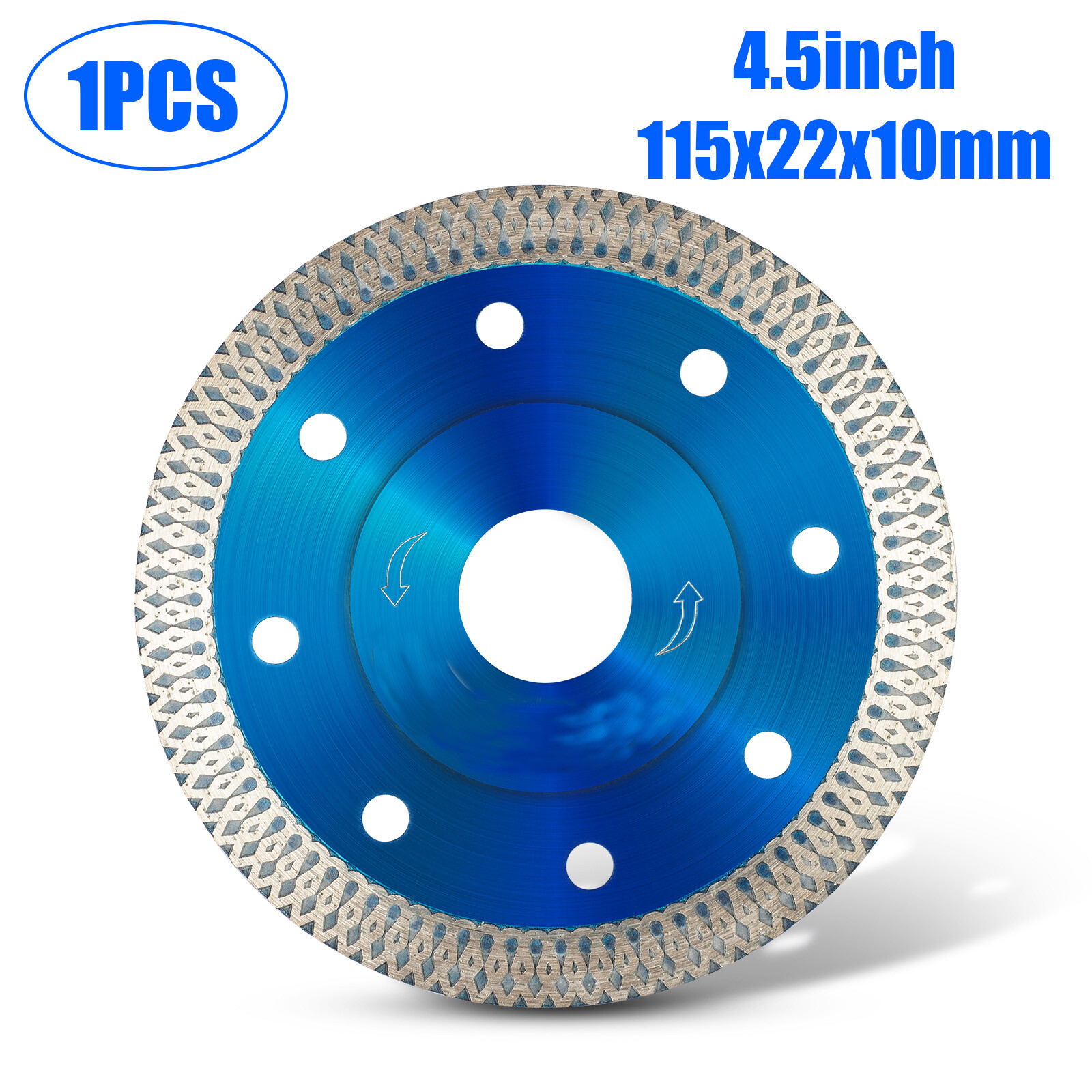 4/4.5inch Porcelain Tile Turbo Diamond Dry Cutting Saw Blade/Disc Grinder Wheel