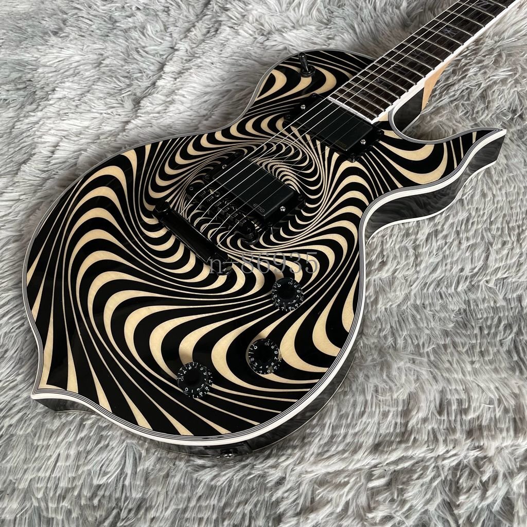 New Arrival Special Shape Electric Guitar Black Hardware Rosewood