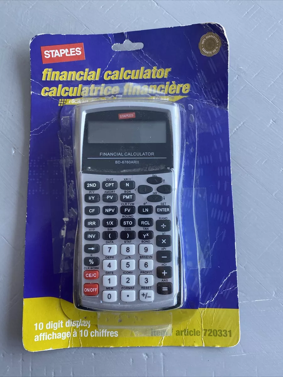 Financial calculator outlet