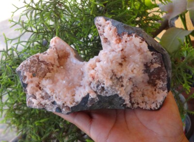 Heulandit Geode Rock Kristalle & Mineral Exemplare G =