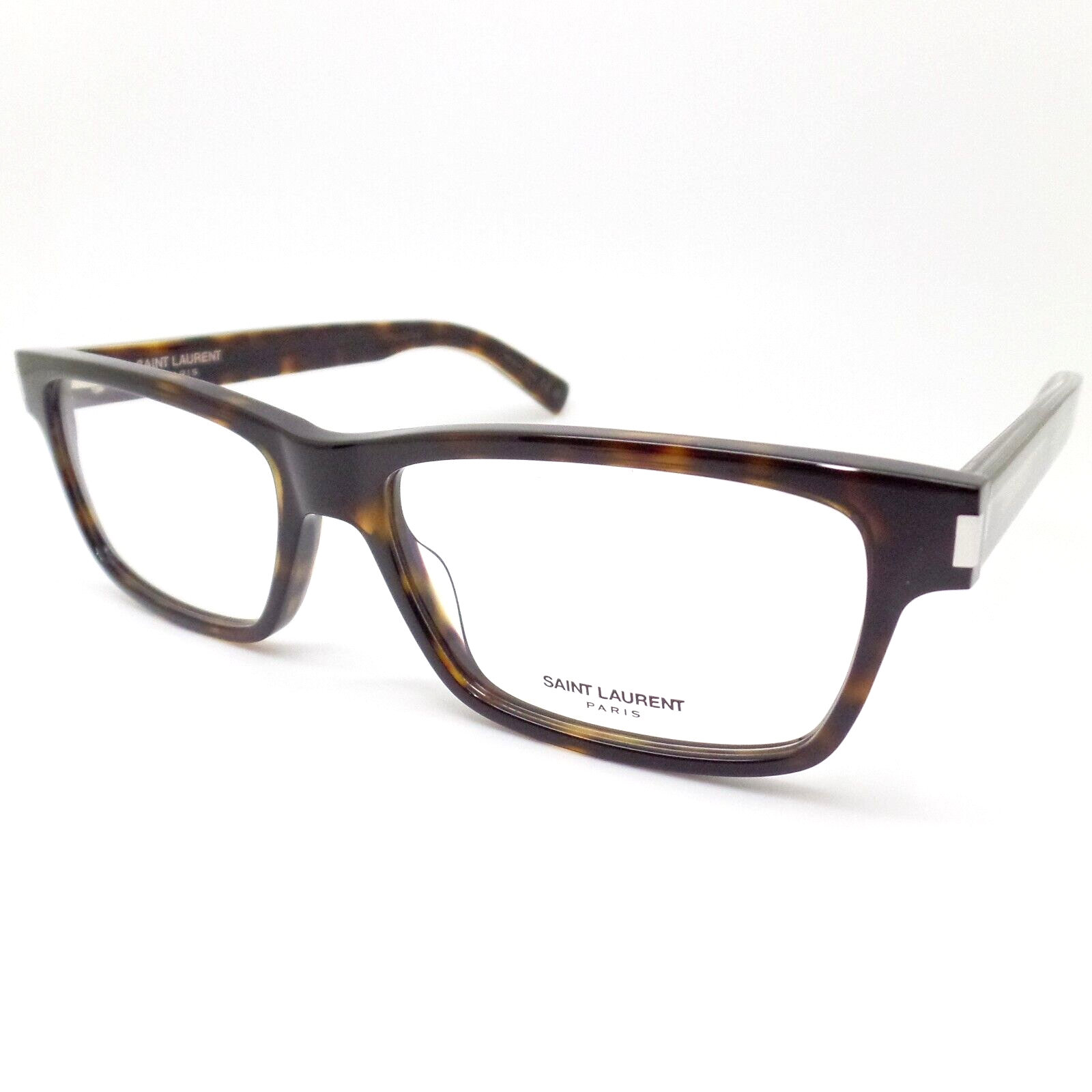 Saint Laurent SL 622 002 Havana 56 mm Nuovi occhiali montatura autentici