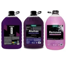 Vonixx Pro Detailing Kit – Alumax, Removex, V-Floc | Full Car Care 3x5L