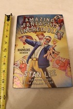 Stan Lee signed -3x David /Colleen  The Amazing Fantastic Incredible Memoir book