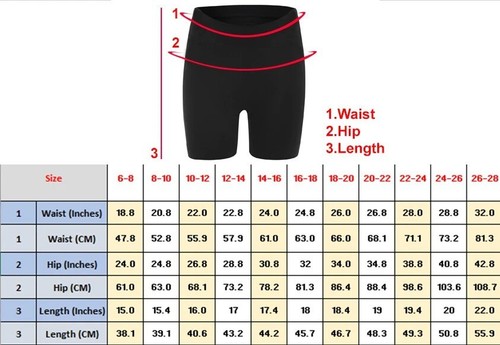 Ladies Legging Cycling Shorts Women Casual Dancing Active Workout Stretchy Short - Picture 2 of 12
