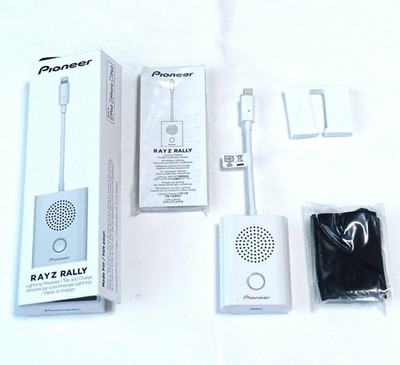 Pioneer XW-LTS5 RAYZ RALLY tragbare Freisprecheinrichtung Ice für iPod/iPhone...