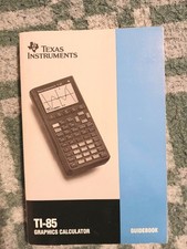 Texas Instruments TI-85 Graphing Calculator Guidebook Manual