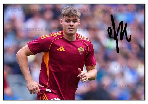 11113. Evan Ferguson Signed Pictures (A4 Prints) West Ham Brighton Roma Eire etc