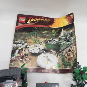LEGO Indiana Jones: Jungle Cutter (7626) Used and Complete Put Together w Manual