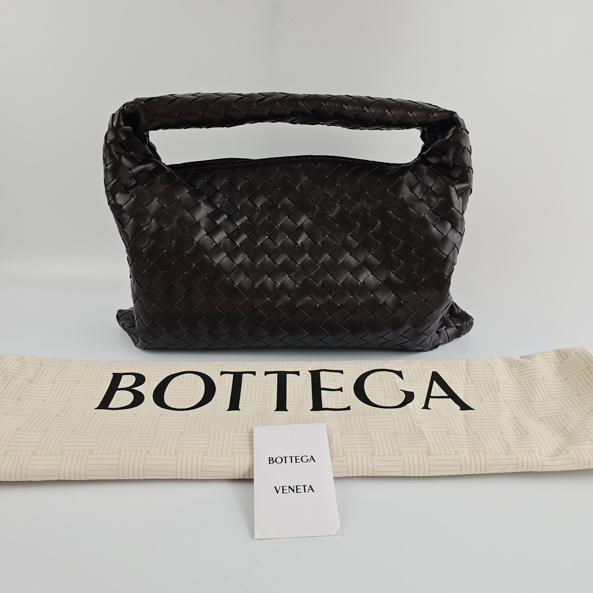 BOTTEGA VENETA Hop Small $4200 Fondant Leather Shoulder Bag