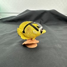 Vtg. Franklin Mint Jeweled  Of The Ocean Collection Racoon Butterfly Fish #STB1