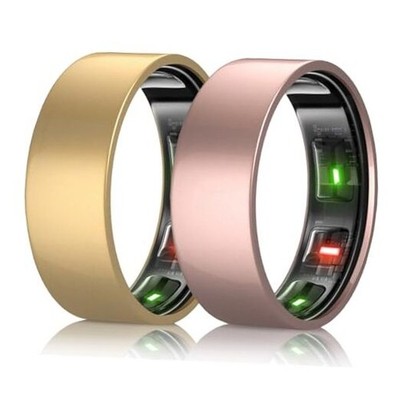 Compatible with RingConn Gen 2 Cover, TPU Anti-Scratch Ring 12 Gold+RoseGold