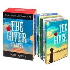 The Giver Quartet 4 Book Box Set by Lois Lowry  The Giver, Gathering Blue, Mess