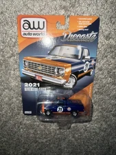 AW AUTO WORLD GULF 1976 CHEVY CHEYENNE FLEETSIDE  2021 Diecastz Exclusive
