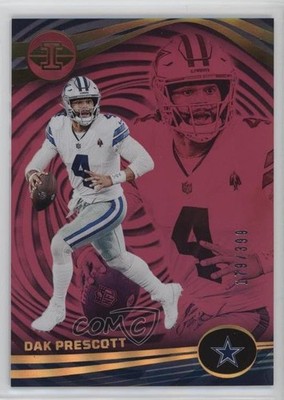 2023 Panini Illusions Pink 179/399 Dak Prescott #27 n0c