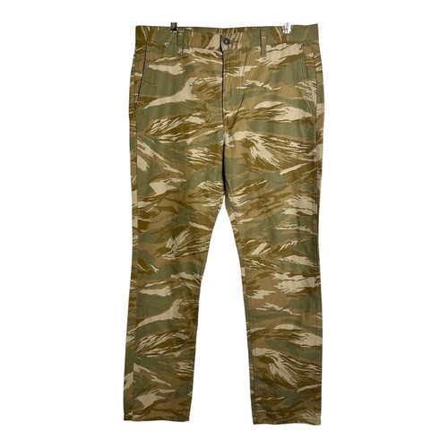 Levi’s 511 Slim Fit Jeans 34x30 Tiger Camo Green Brown Stretch Cotton Pants - Picture 2 of 10