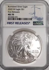 2020-W $1 Burnished American Silver Eagle NGC MS70 First Releases (031)