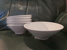 IKEA Soup Cereal Bowl Tapered 6.5  White Ston...