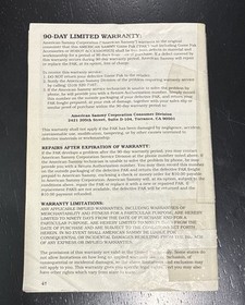 Might & Magic: Secret of the Inner Sanctum Adventurer&rsquo;s Guidebook Manual NES