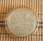 Vintage Swiss Of America .999 Fine 1 oz Silver Round