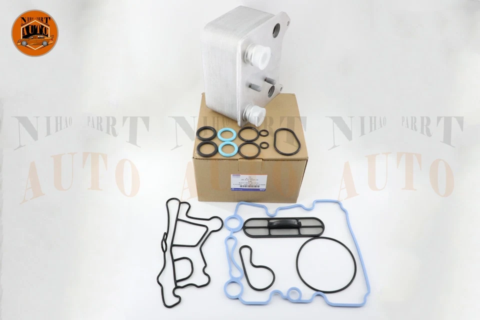 Upgraded Oil Cooler Kit 3C3Z-6A642-CA For Ford E350 F-250 F-350 6.0L Powerstroke Foto 3 de 4